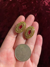 將圖片載入圖庫檢視器 2025 Europe 80-90s vintage earrings(2025EVE02)