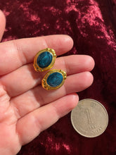 將圖片載入圖庫檢視器 2025 Europe 80-90s vintage earrings(2025EVE08)