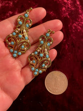 將圖片載入圖庫檢視器 2025 Europe 80-90s vintage earrings(2025EVE18)