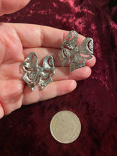 將圖片載入圖庫檢視器 2025 Europe 80-90s vintage earrings(2025EVE26)